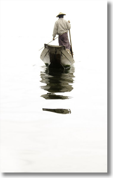 2013 Photo of the Year - Myanmar Fisherman by Lynn Ellis